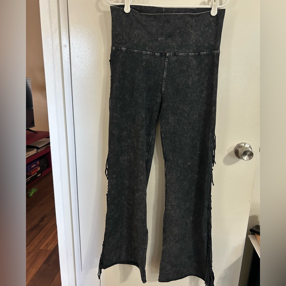 T Party Fashion Charcoal Wide Leg Pants